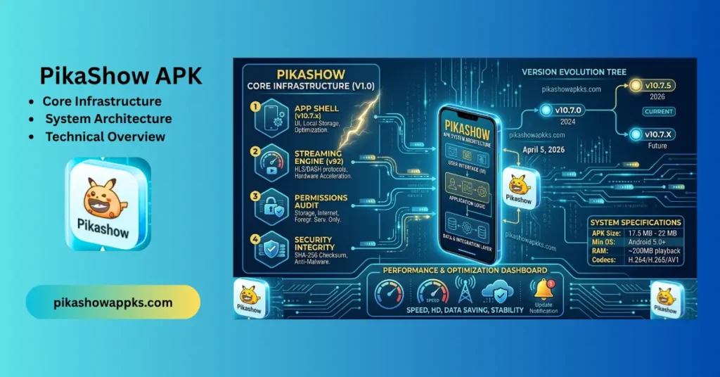 Setting the PikaShow APK: Core Infrastructure, System Architecture & Technical Overview