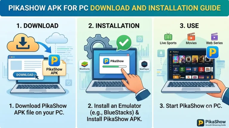 PikaShow APK for PC Download and Installation Guide 1 PikaShow APK for PC Download and Installation Guide