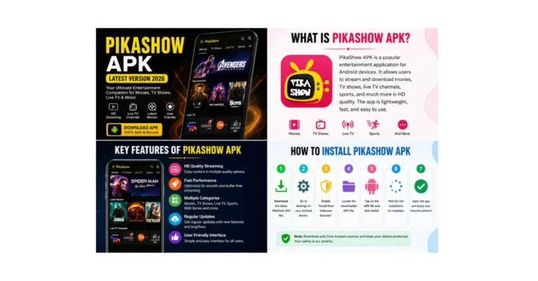 PikaShow APK Download Latest Version 2026 – Complete Installation Guide 2 PikaShow APK Features Installation Guide and Download Information