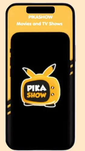 PikaShow APK interface showing live TV and movies